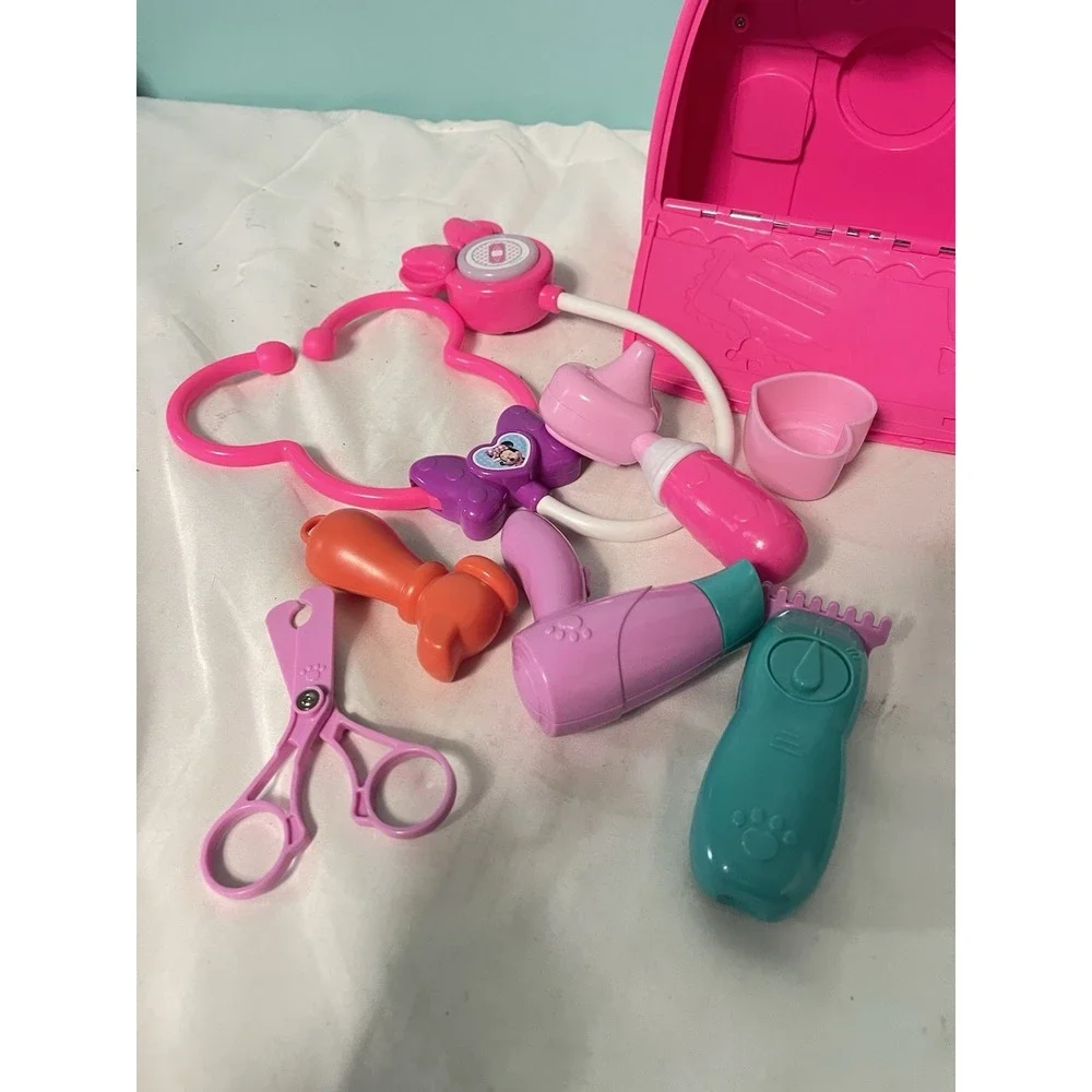 Disney Junior Minnie Bow-Care Doctor Bag Playset. Preowned.‎